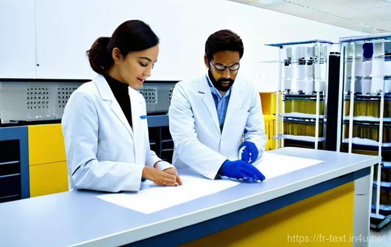 섬유기사 필기시험의 고득점 전략 - "A diverse group of university students, aged 20-24, engaged in diligent study for a textile enginee...