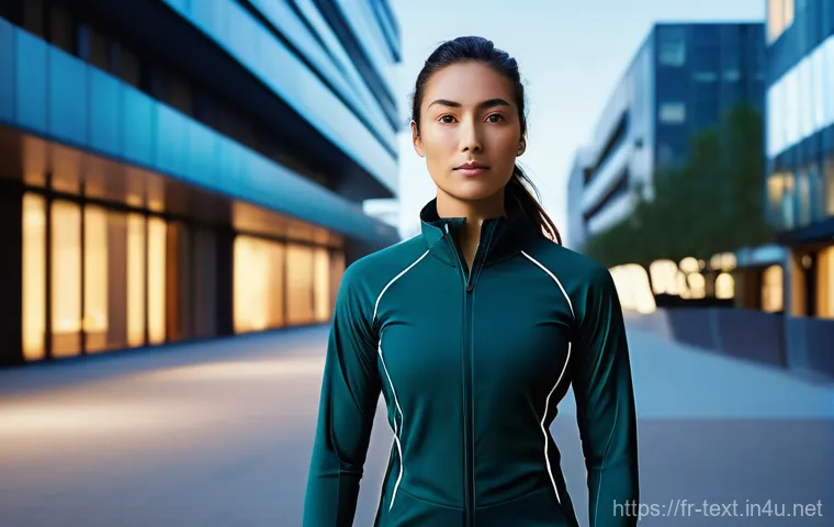 섬유기사와 자격증 트렌드 - **Prompt:** "A captivating image showcasing the 'renaissance' of natural fibers in high technology. ...