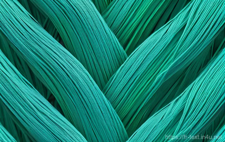 섬유기사 시험 중 실수 방지법 - **Prompt 1: Microscopic World of Textile Fibers**
    A highly detailed, scientific microscopic view...