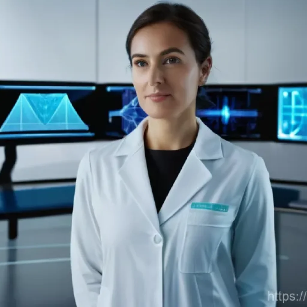 섬유기사와 관련 직업군의 특징 - Futuristic Smart Textile Engineer in an Advanced R&D Lab
**Prompt:** A highly detailed, realistic i...