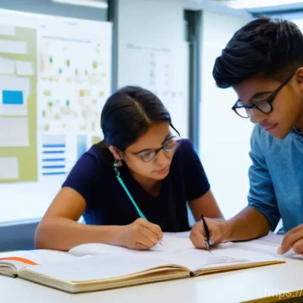 섬유기사 국가시험 준비 방법 - **Prompt 1: Collaborative Textile Study Session**
"A vibrant, well-lit university textile labora...